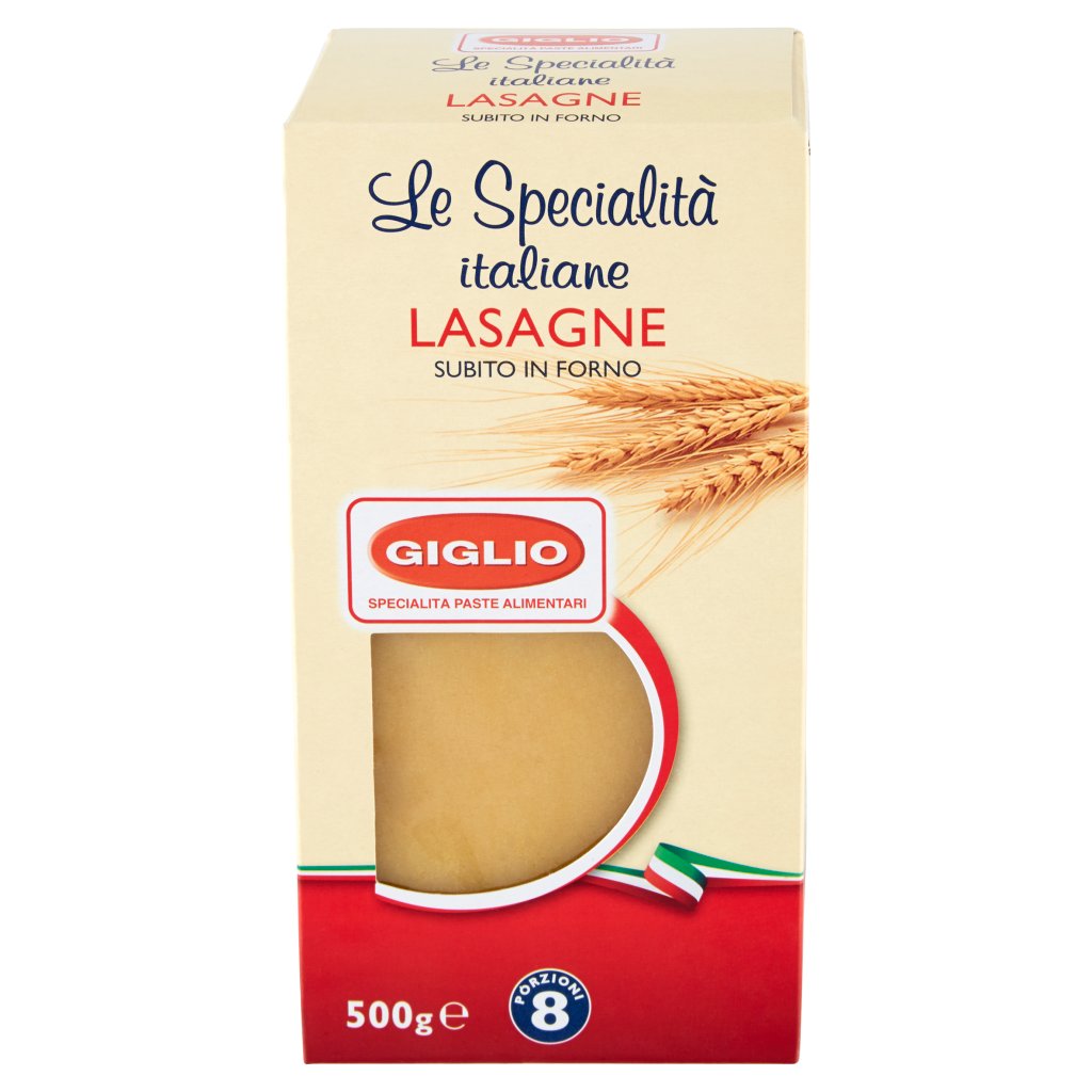 Giglio Le Specialità Italiane Lasagne 124