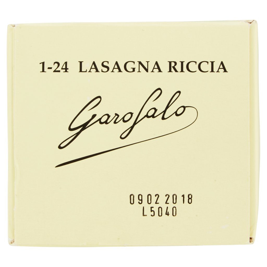 Garofalo Lasagna Riccia