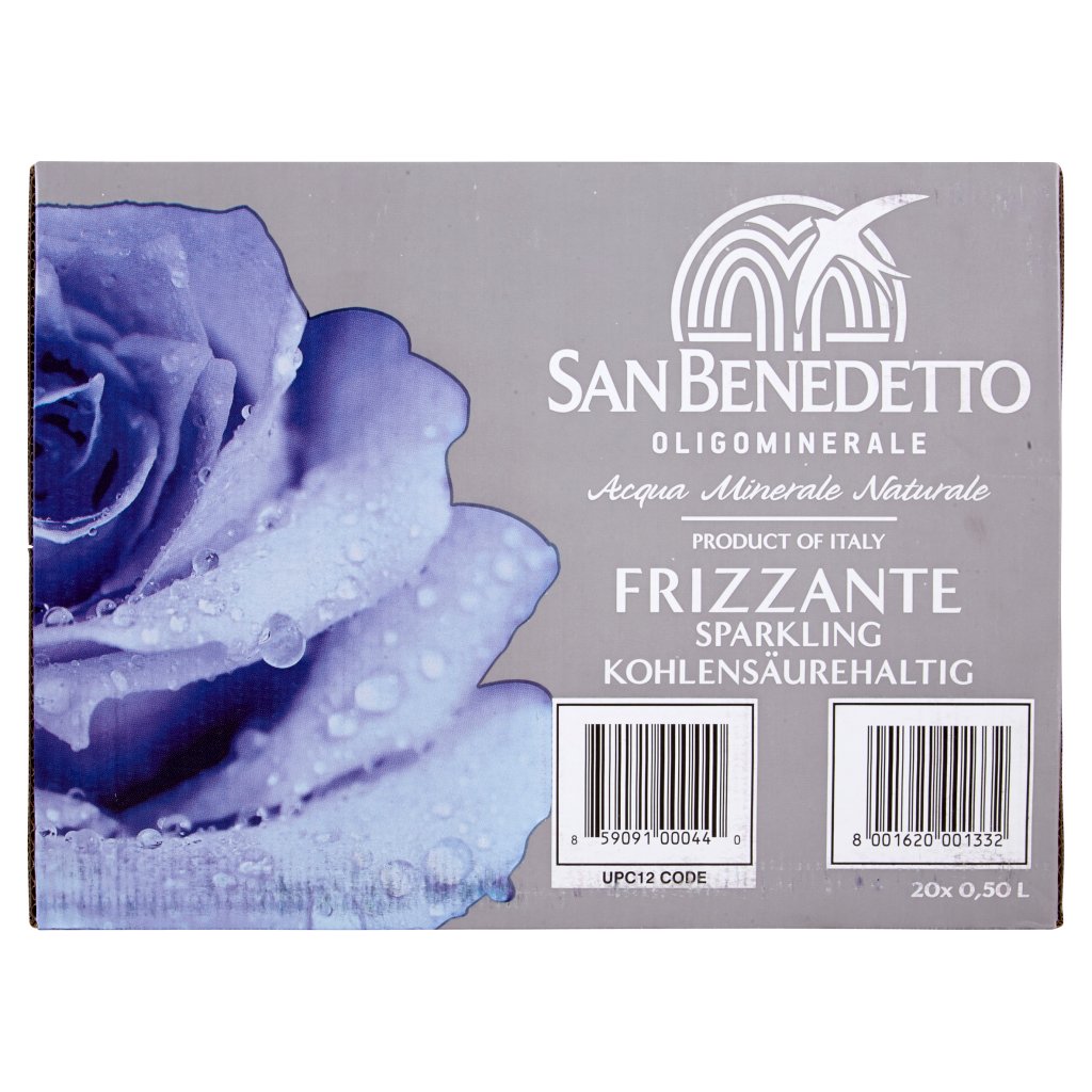 San Benedetto Acqua Minerale Benedicta Prestige Frizzante 20 x 0,5l Vap