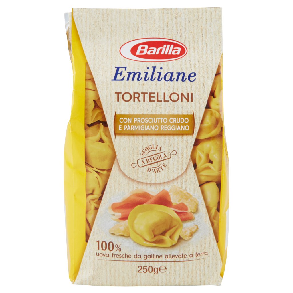 Barilla Emiliane Tortelloni con Prosciutto Crudo e Parmigiano Reggiano