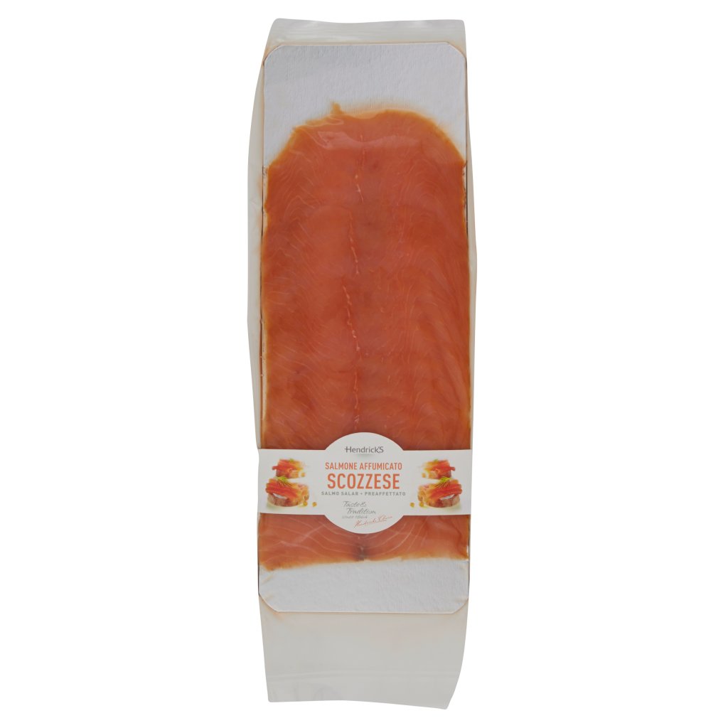 Hendrick's Salmone Affumicato Scozzese Preaffettato 0,500 Kg