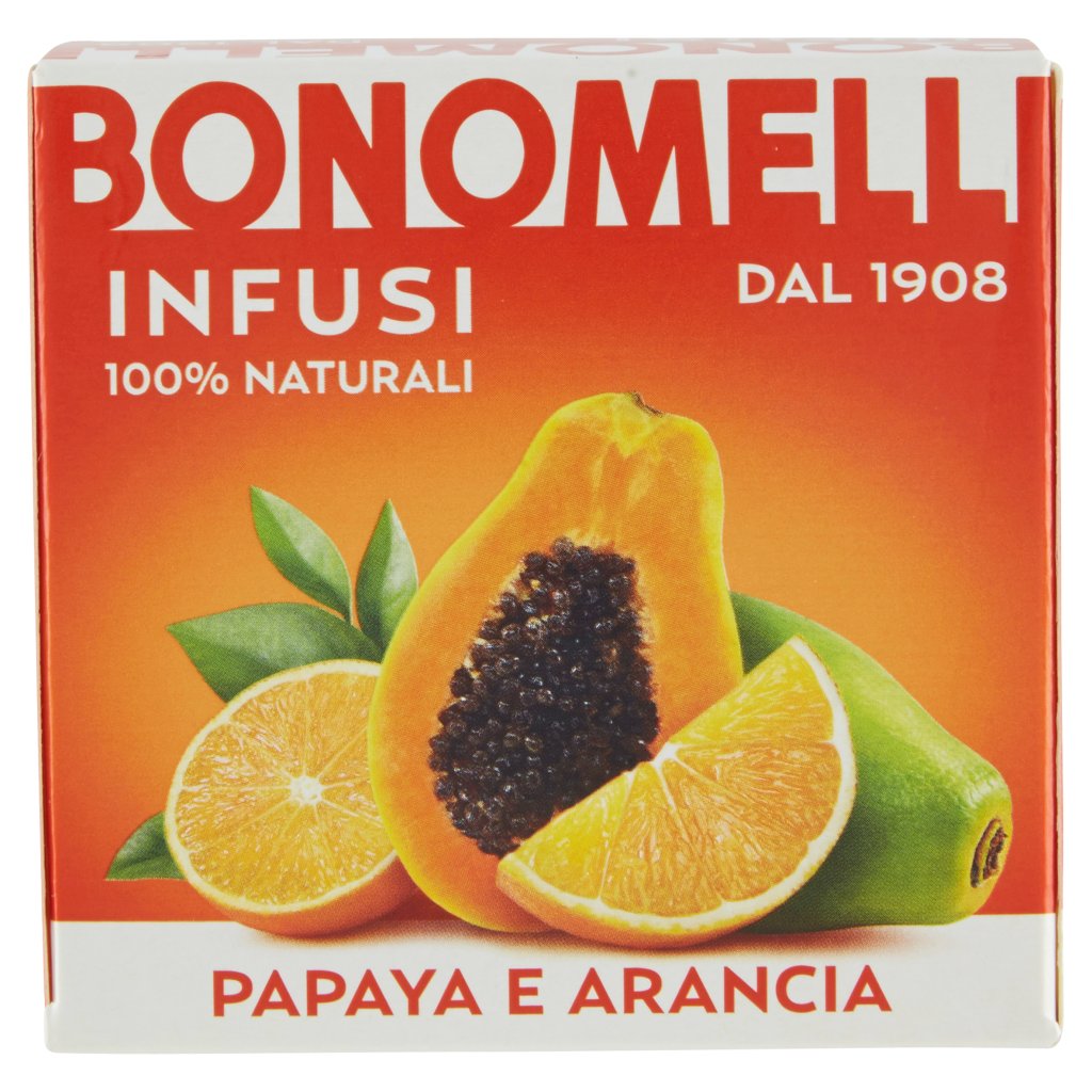 Bonomelli Infusi 100% Naturali Papaya e Arancia 10 Filtri