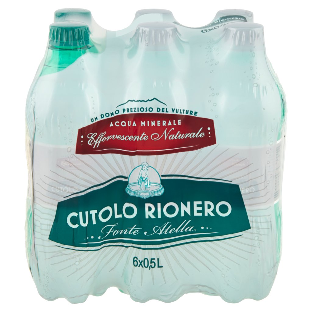 Cutolo Rionero Acqua Minerale Effervescente Naturale 6x0,5l