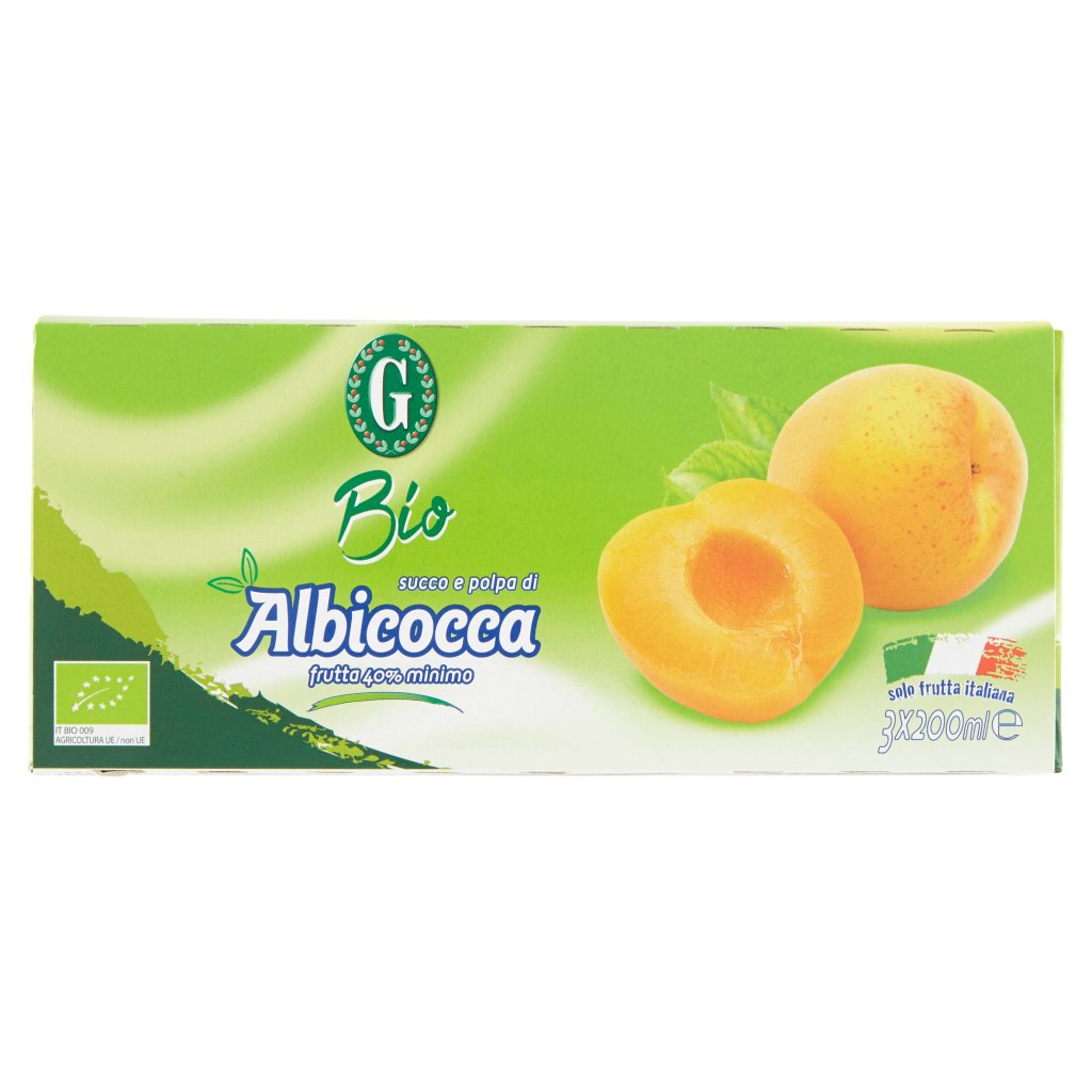 G Bio Succo e Polpa di Albicocca