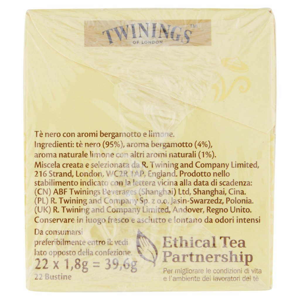 Twinings Classics Golden Earl Grey Tea 22 x 1,8 g