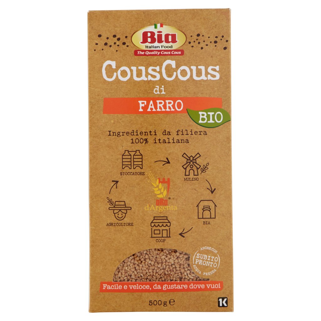 Bia Couscous di Farro Bio  Esclusiva Coop