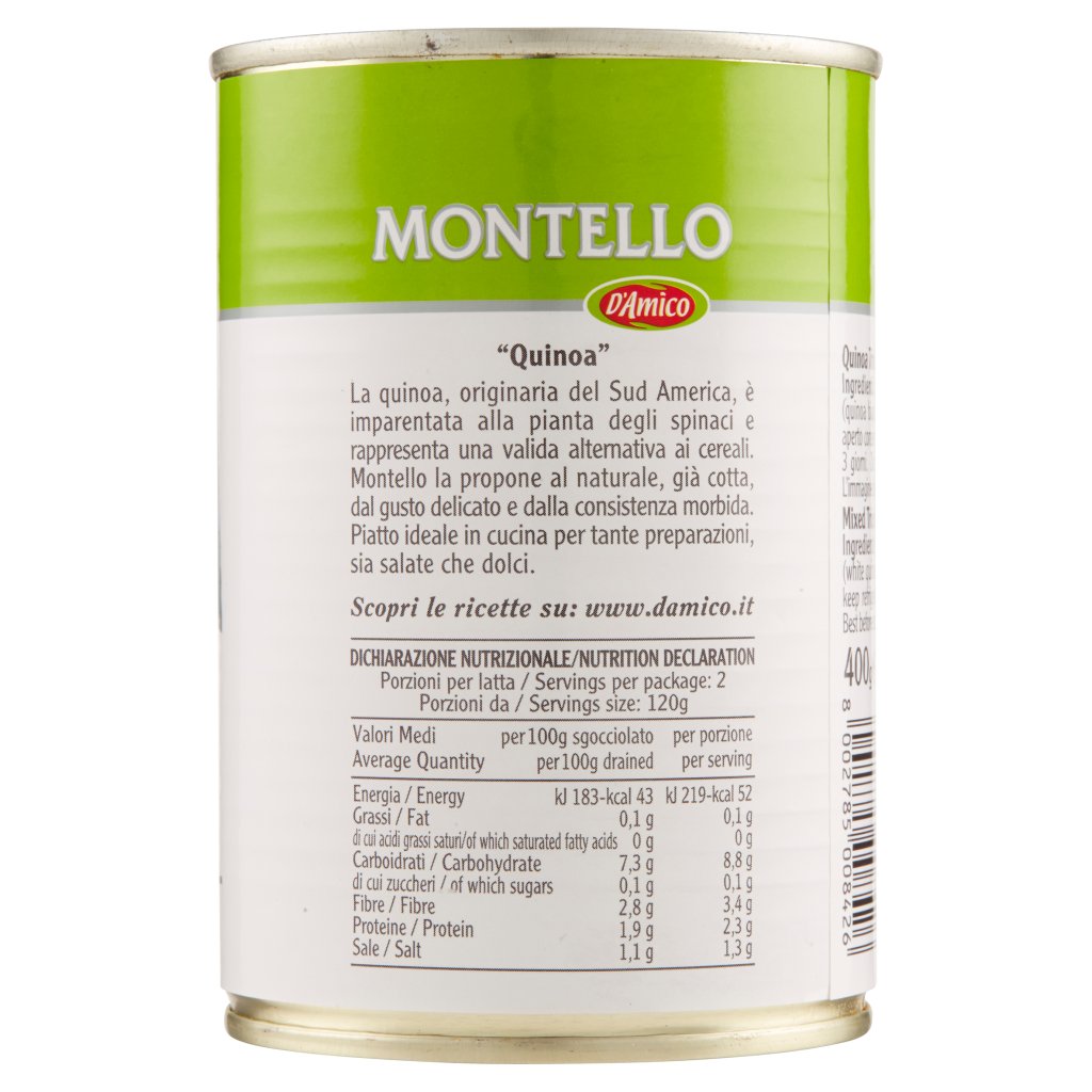 Montello Quinoa Tricolore Lessata al Naturale