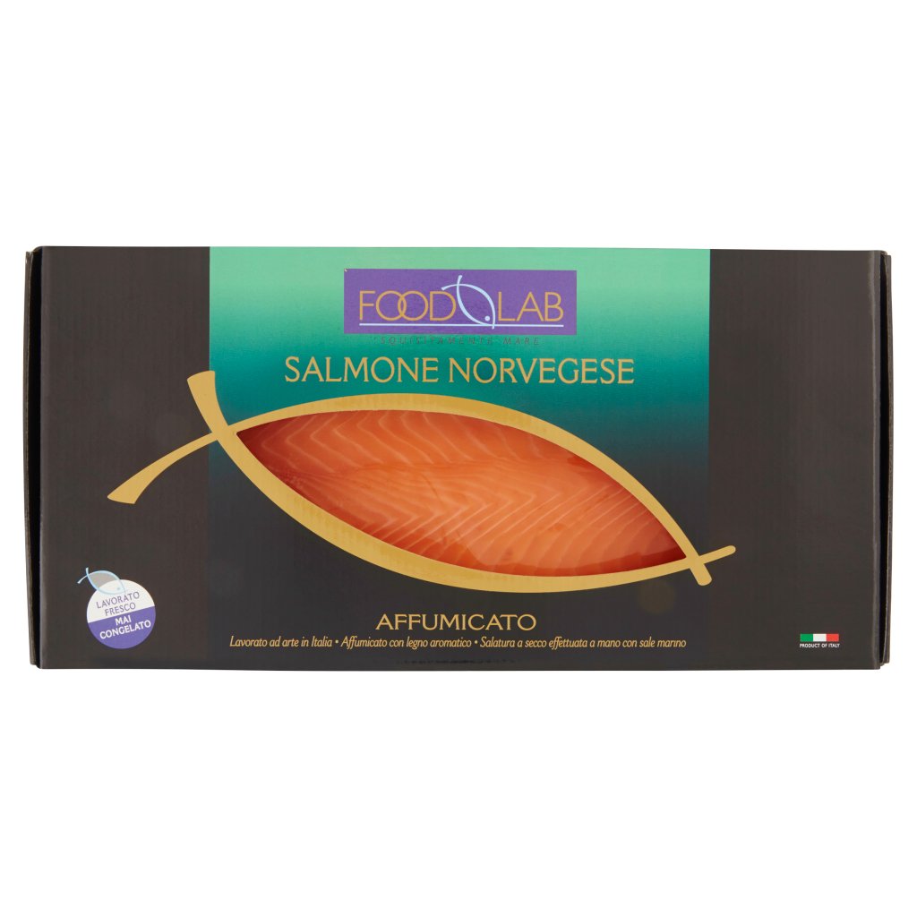 Food Lab Salmone Norvegese Affumicato