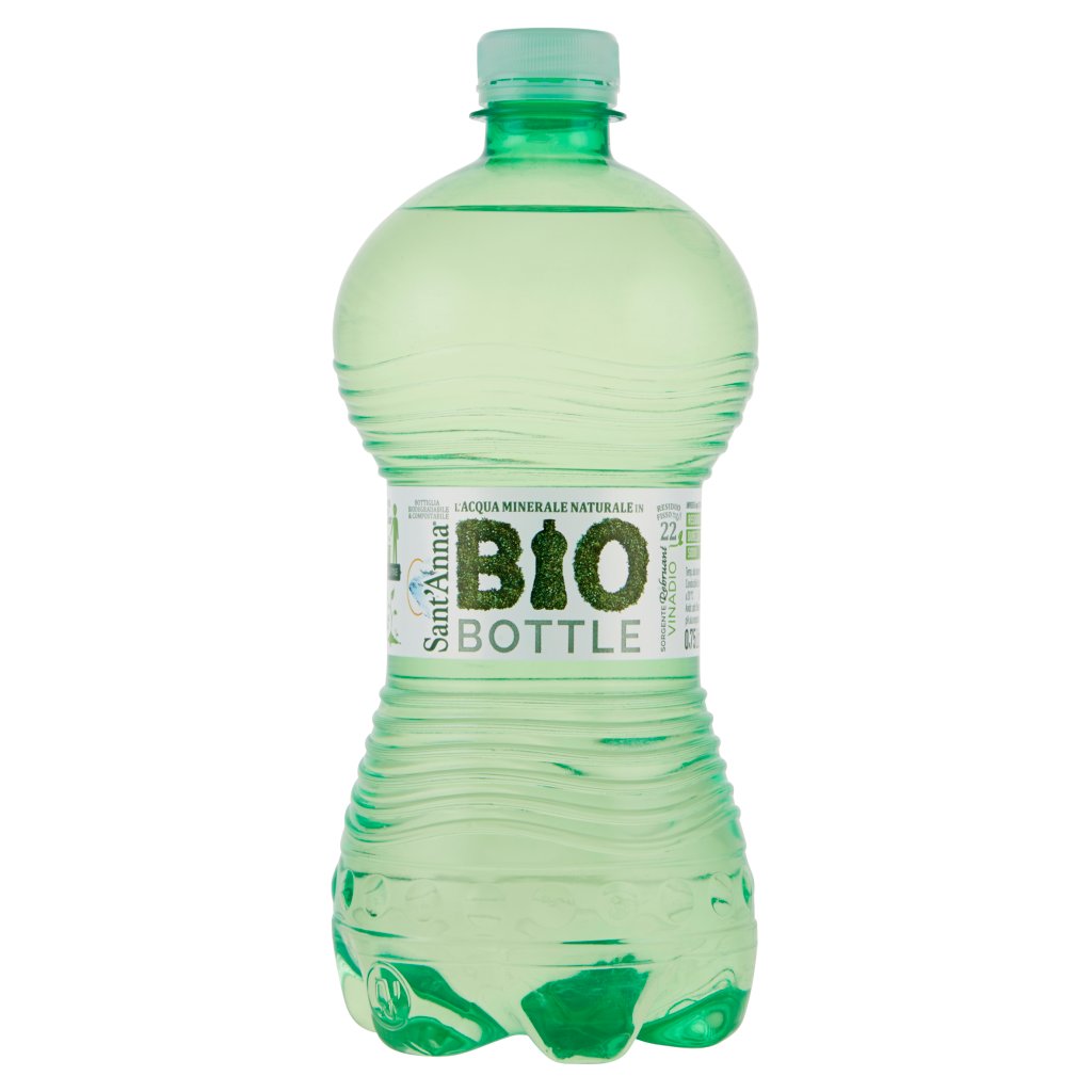 Sant'anna L'acqua Minerale Naturale in Bio Bottle Sorgente Rebruant Vinadio 0,75 Litri