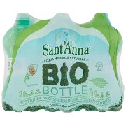 Sant'anna L'acqua Minerale Naturale in Bio Bottle Sorgente Rebruant Vinadio 6 x 0,75 Litri