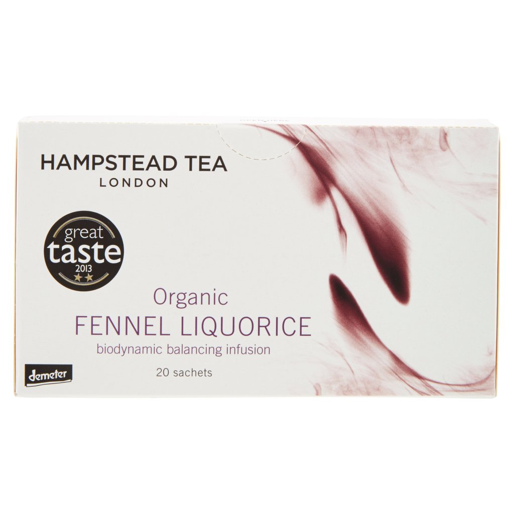 Hampstead Tea Organic Fennel Liquorice 20 Sachets