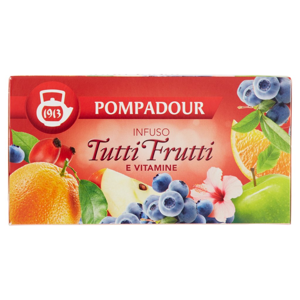 Pompadour Infuso Tutti Frutti  e Vitamine 20 x 3 g