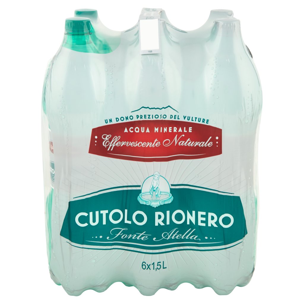 Cutolo Rionero Acqua Minerale Effervescente Naturale 6x1,5l