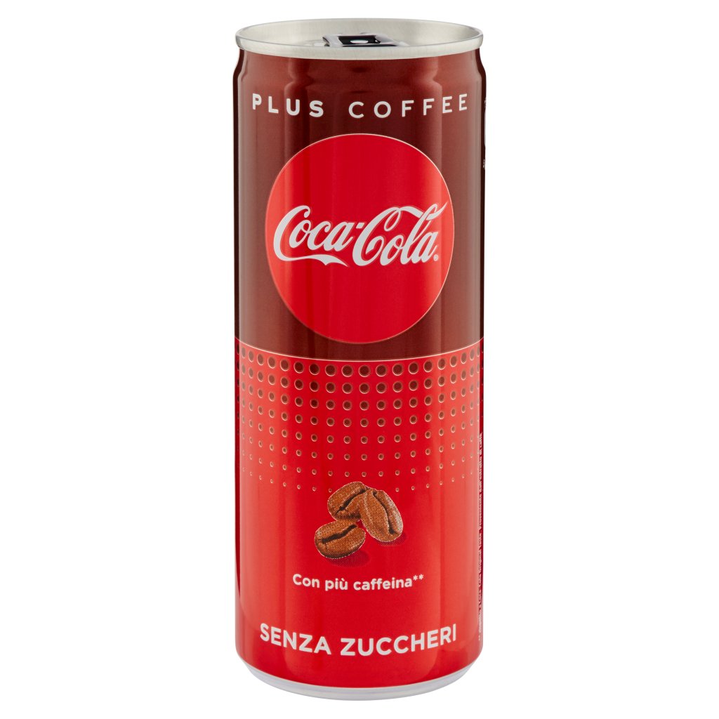 Coca Cola Plus Coffee Slim Can 25cl.