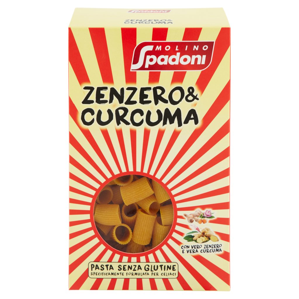 Molino Spadoni Zenzero & Curcuma Mezze Maniche