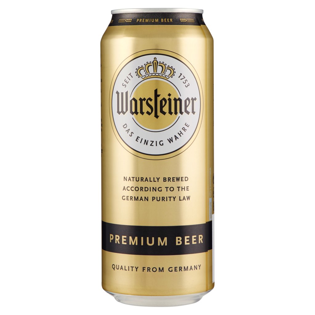 Warsteiner Premium Beer 0,5 l