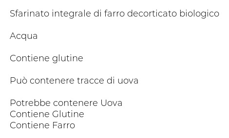 La Pasta di Camerino Bio Spaghetti Farro Integrale 100% Italiano