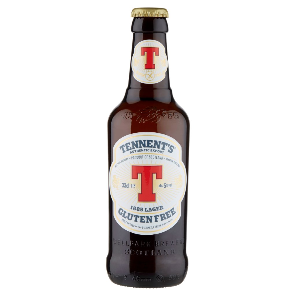 Tennent's Tennent's 1885 Birra Lager Gluten Free Bottiglia