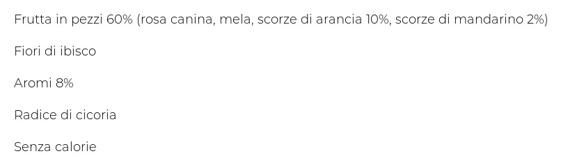 Sognid'oro A Caldo & a Freddo Mandarino e Arancia 20 x 2,5 g