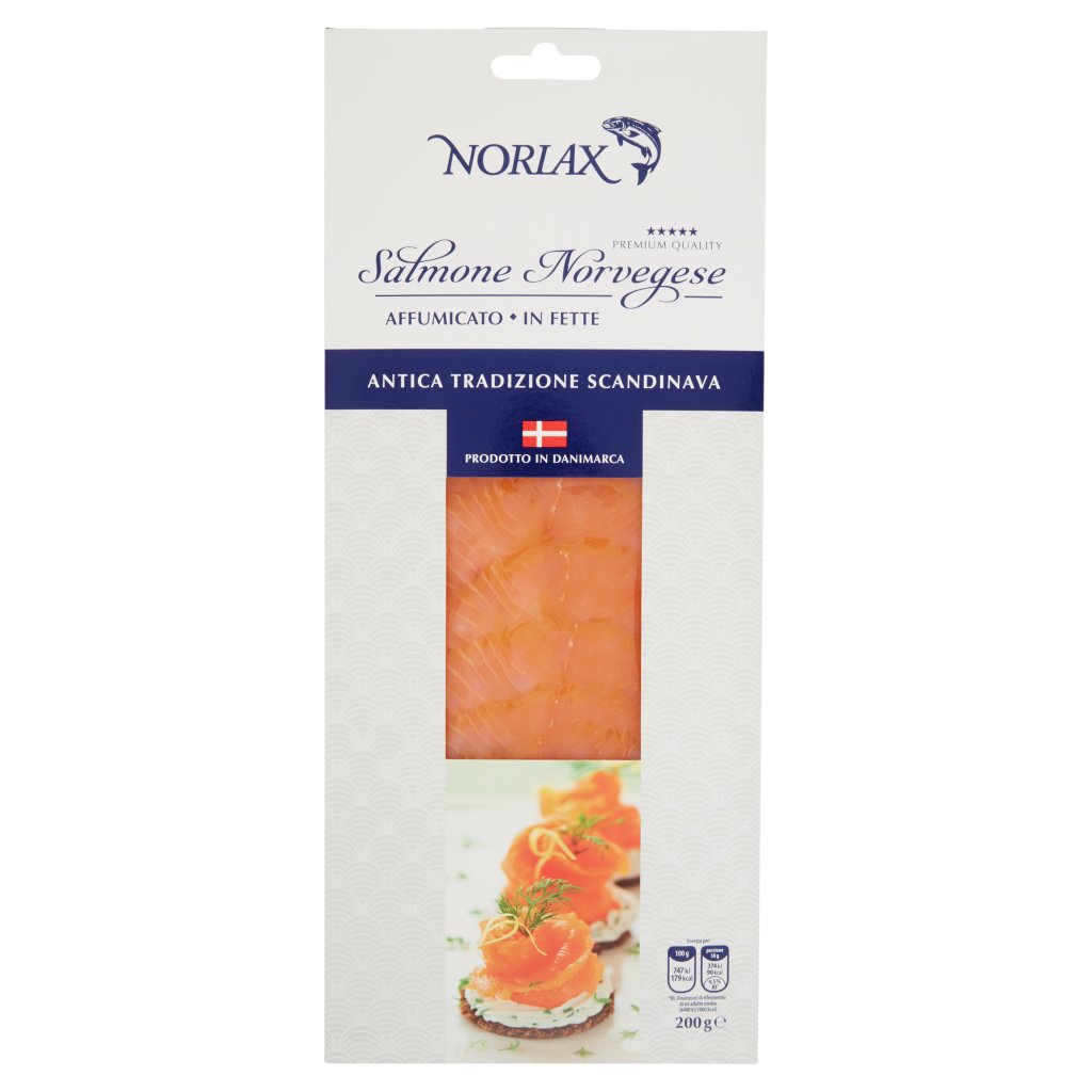 Norlax Salmone Norvegese Affumicato in Fette