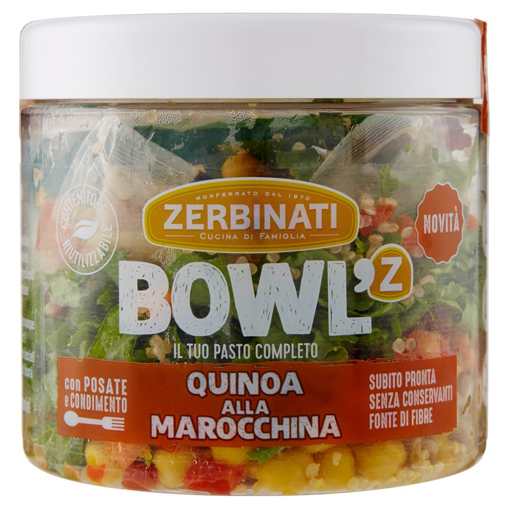 Zerbinati Bowl'z Quinoa alla Marocchina