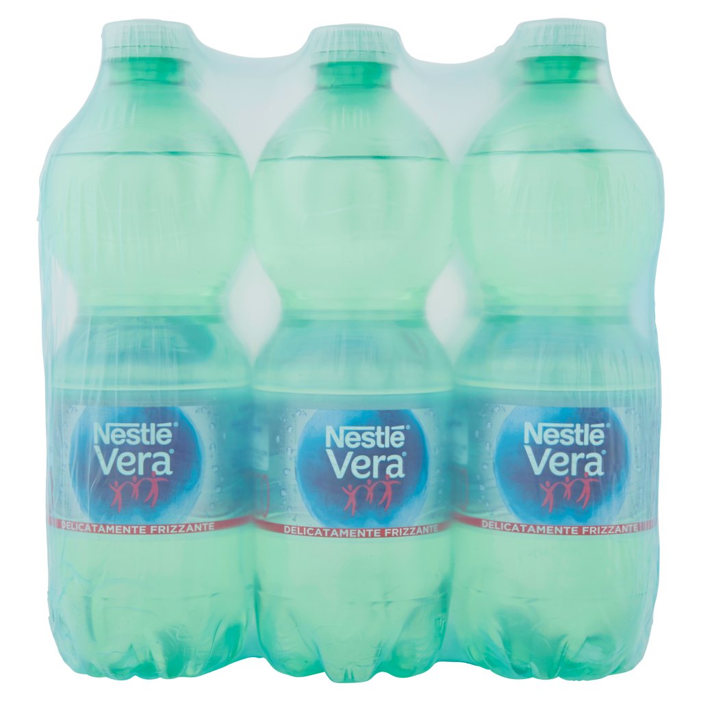 Nestlé Vera In Bosco, Acqua Minerale Oligominerale Delicatamente Frizzante 50cl x 6
