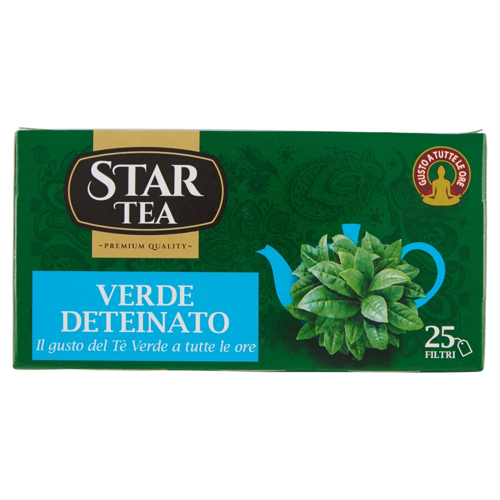 Star Tea Star Tea Verde Deteinato 25 x 1,6 g