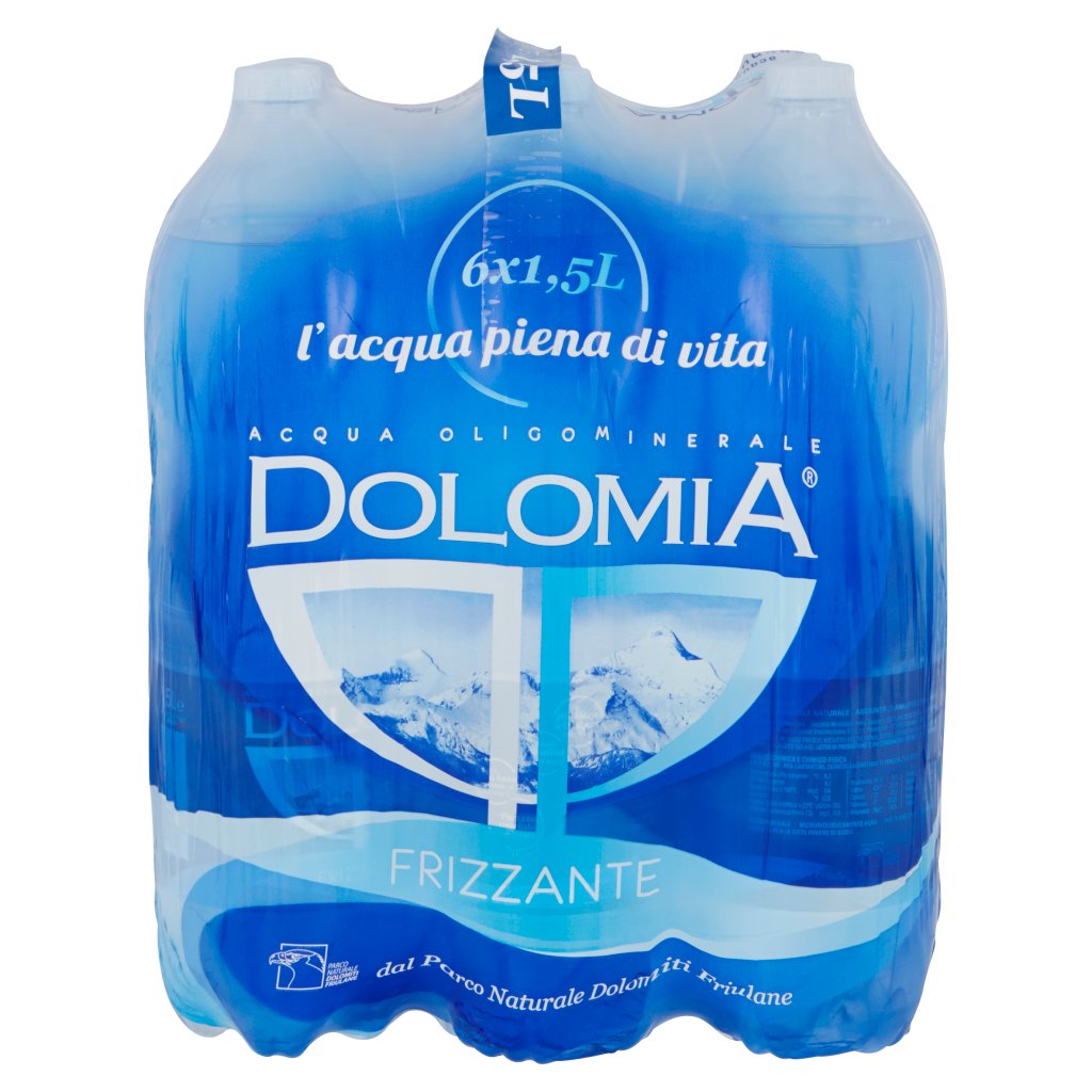 Dolomia Acqua Oligominerale 1,5l x 6 Bt Classic Frizzante