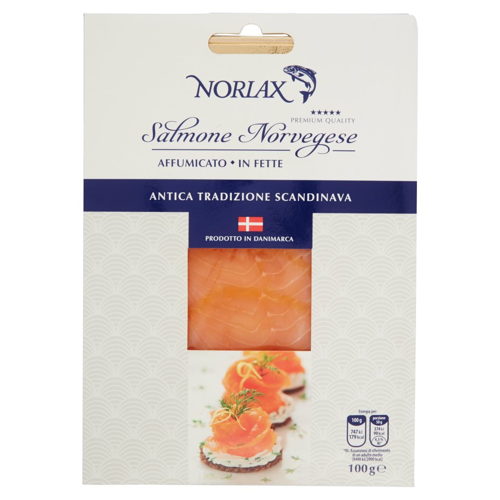 Norlax Salmone Norvegese Affumicato in Fette