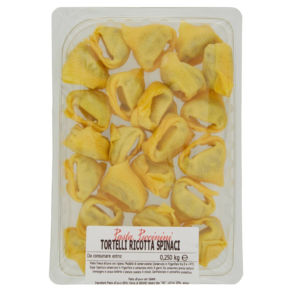 Pasta Piccinini Tortelli Ricotta Spinaci 0,250 Kg