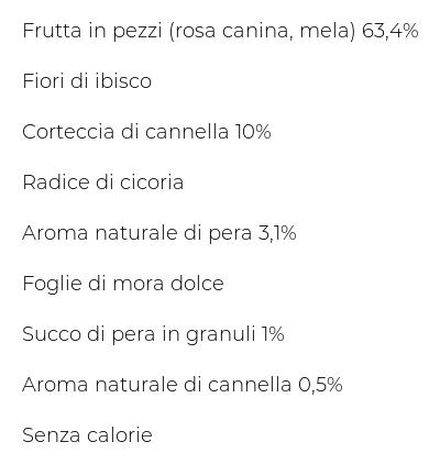 Sognid'oro A Caldo & a Freddo Pera e Cannella 20 x 2,5 g