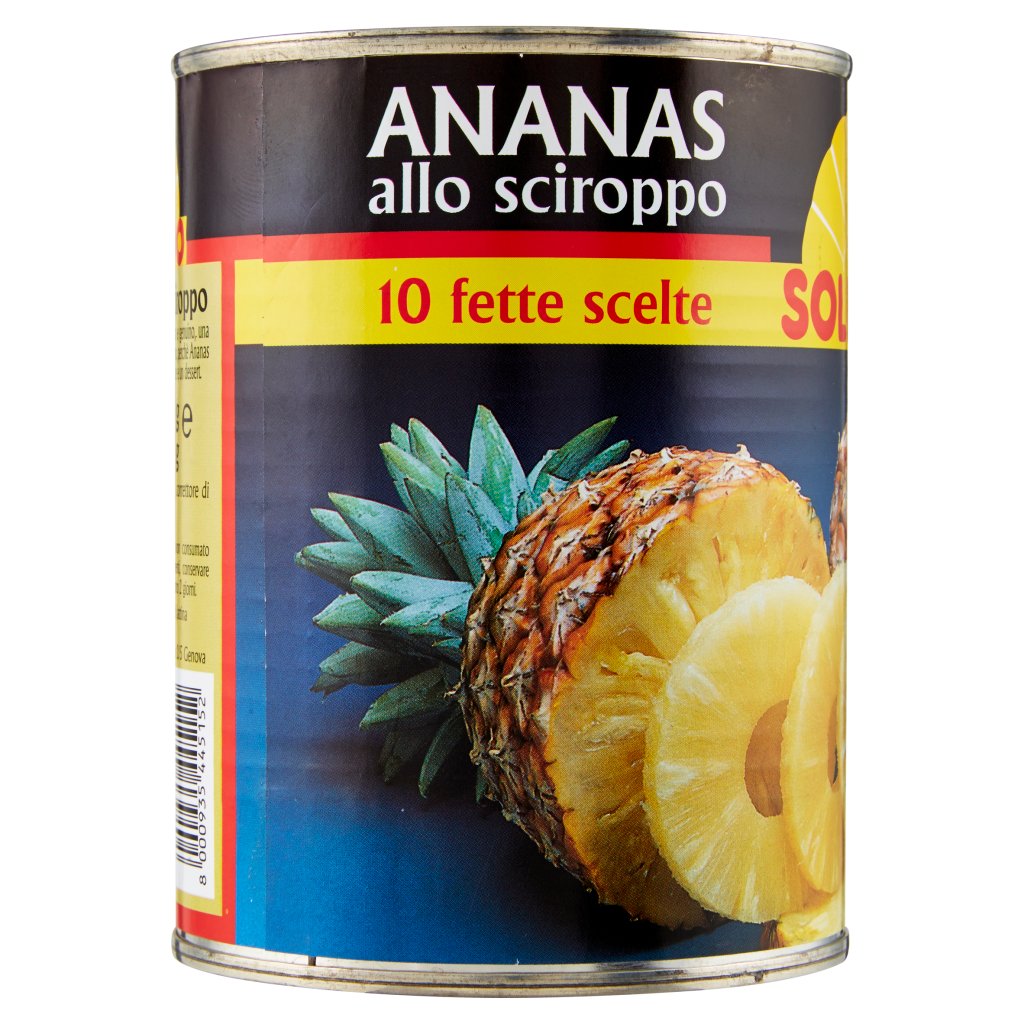 Soleado Ananas allo Sciroppo