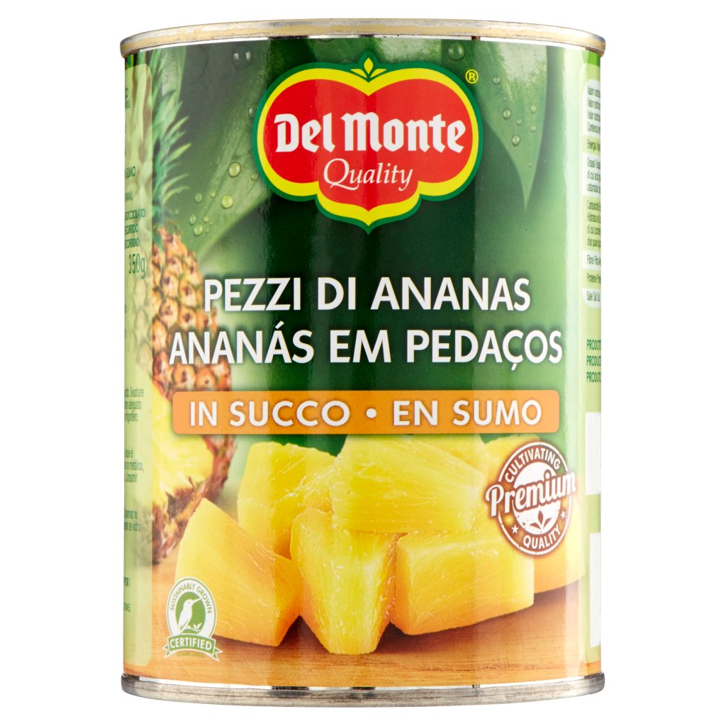 Del Monte Pezzi di Ananas in Succo