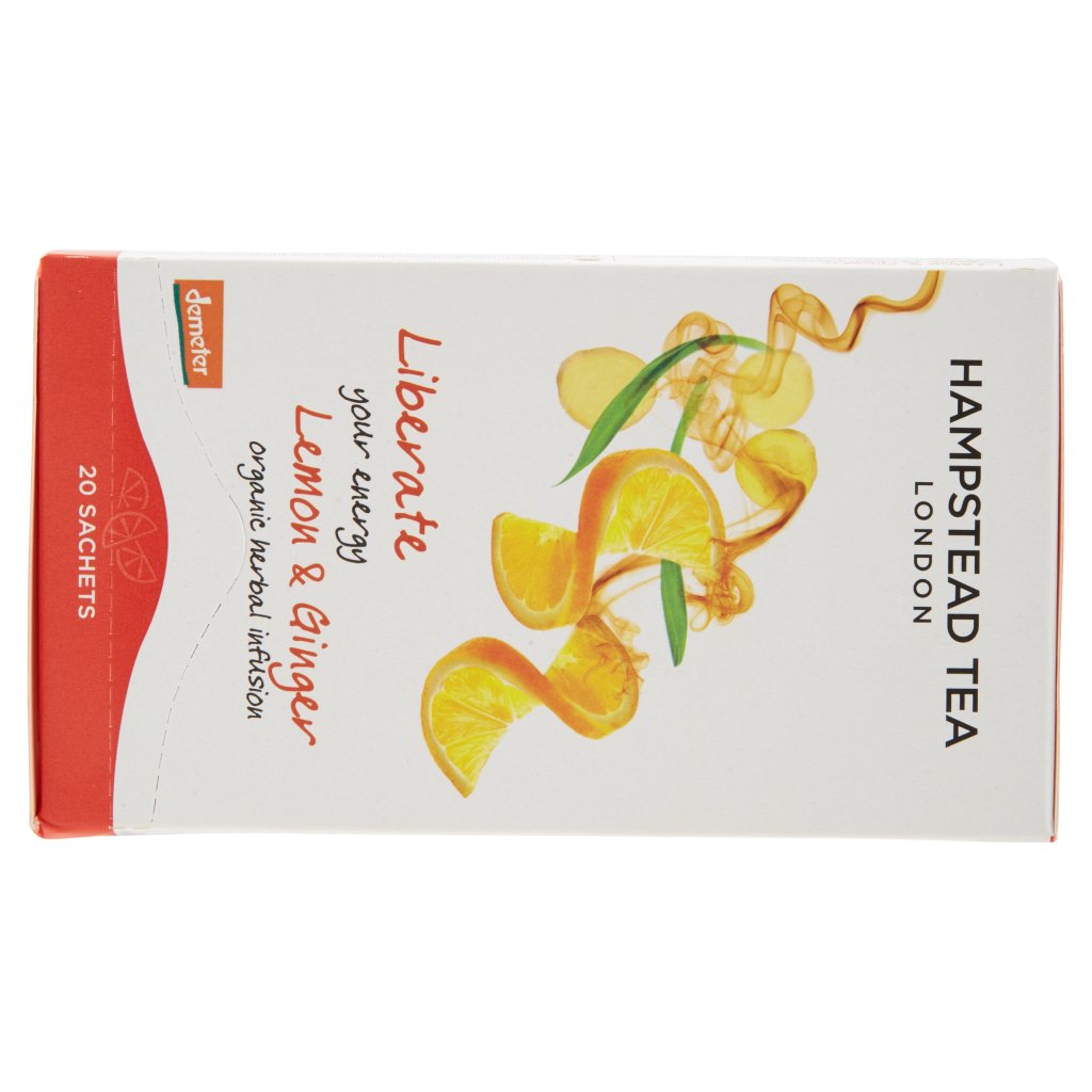 Hampstead Tea Lemon & Ginger 20 Sachets