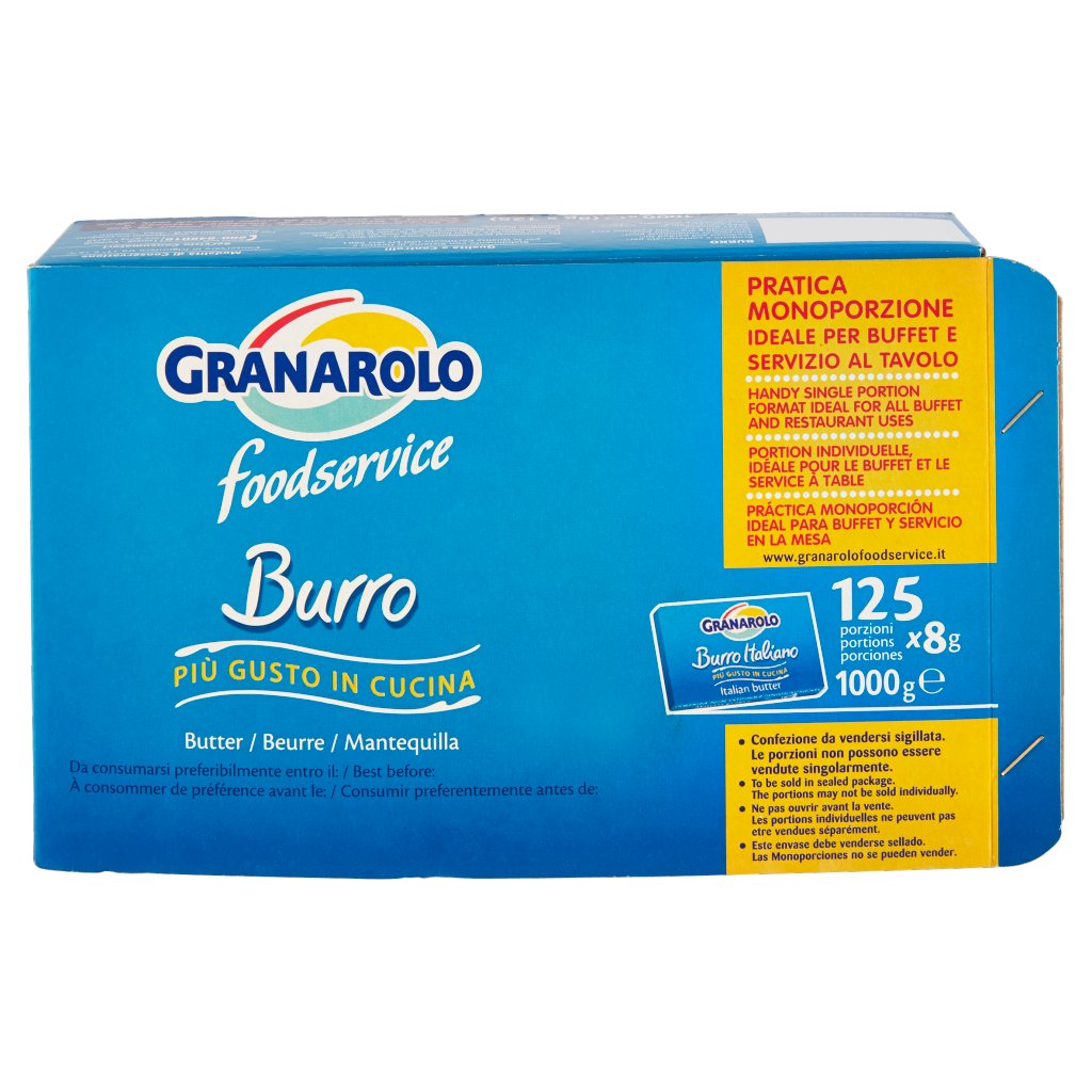 Granarolo Foodservice Burro 125 x 8 g