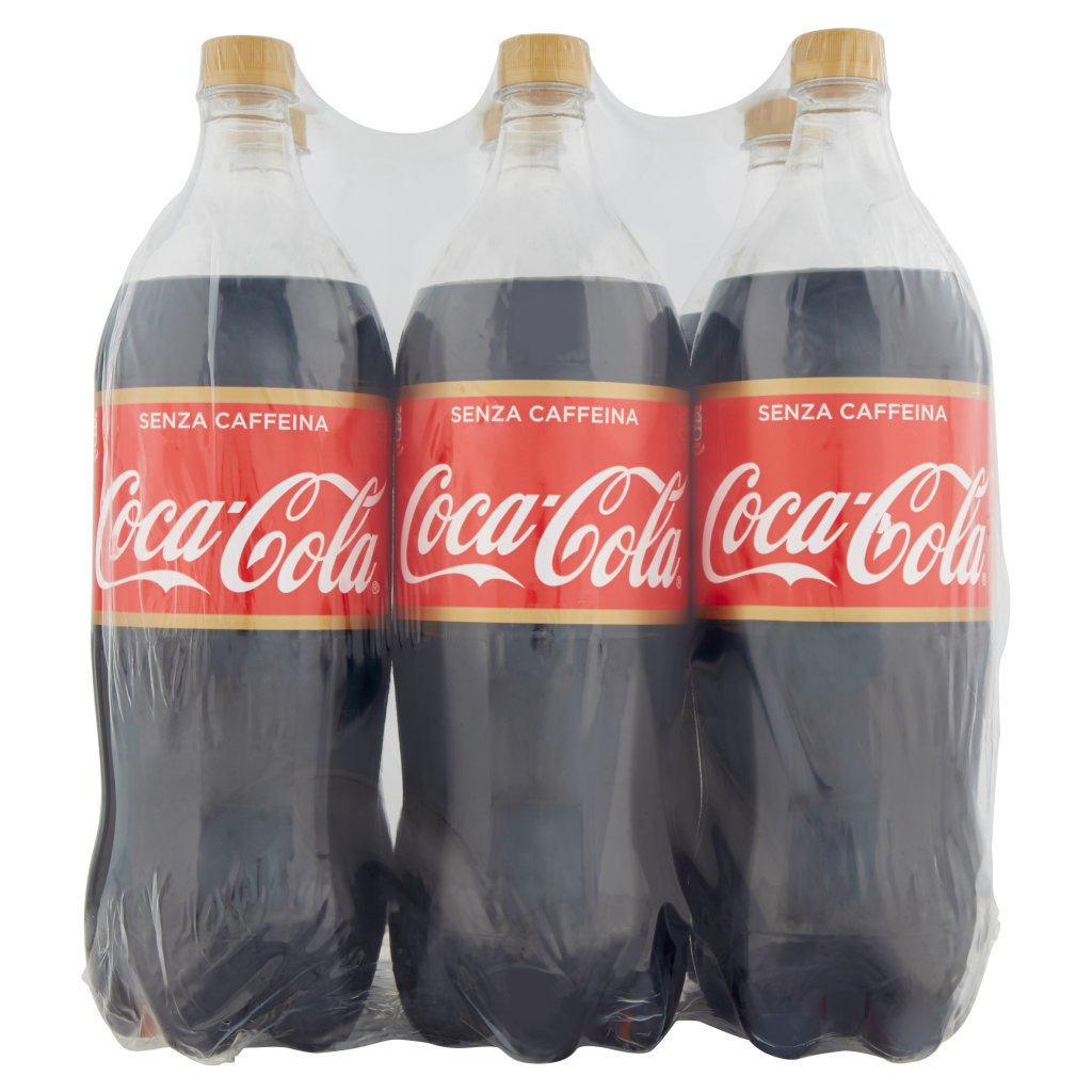 Coca Cola senza Caffeina Bottiglie di Plastica 1,5 l Confezione da 6 Pezzi Cash & Carry