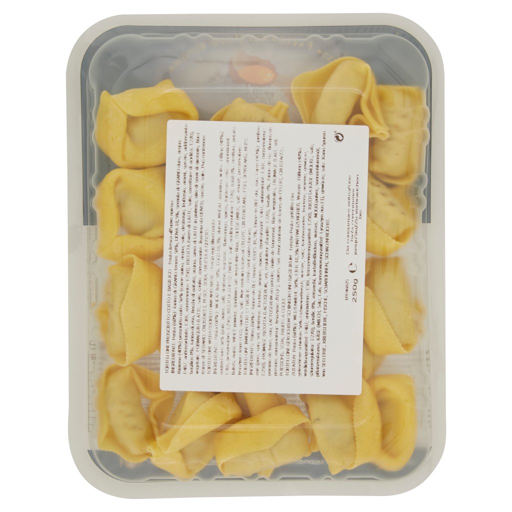 Pastaemilia Tortelloni Prosciutto Cotto e Basilico 250 g