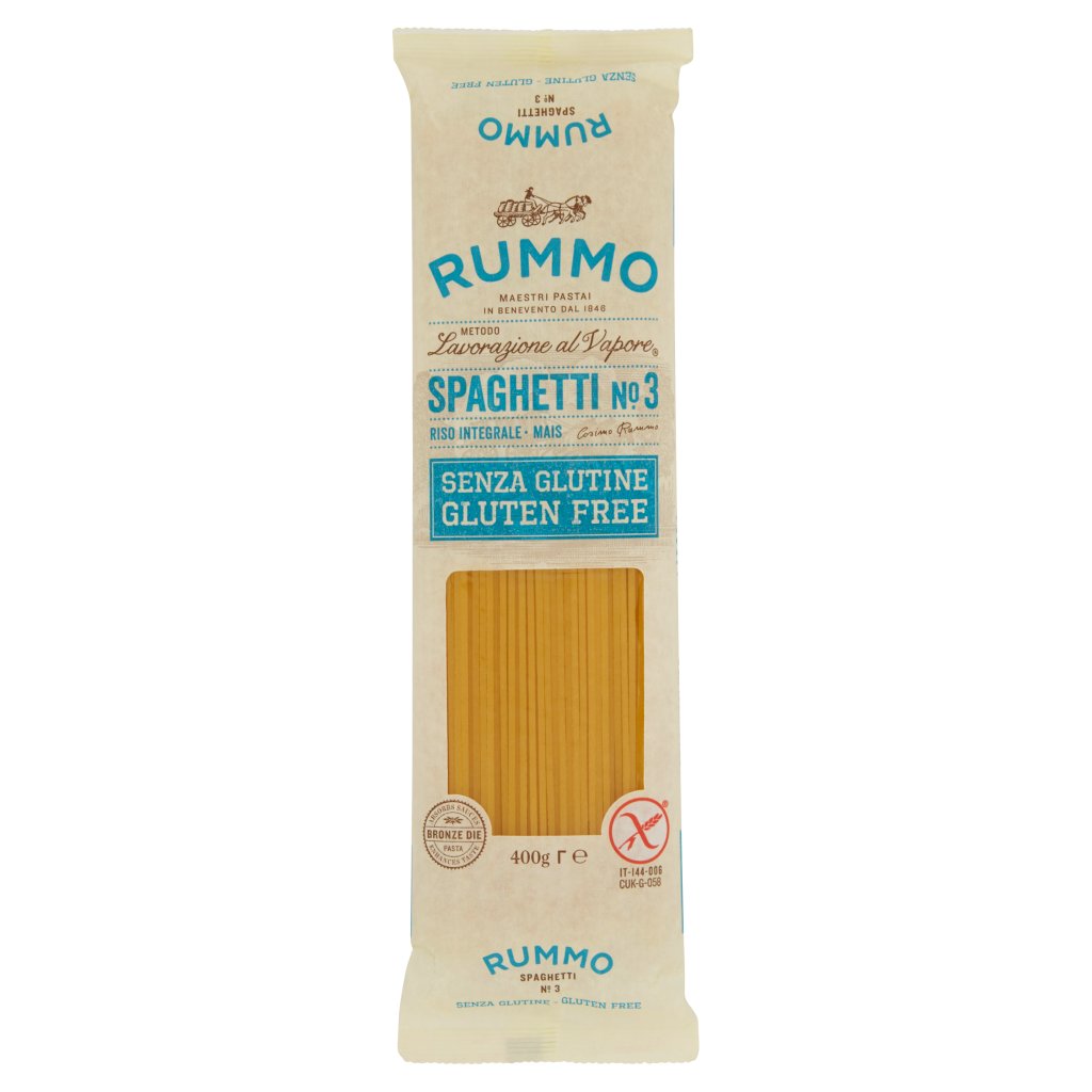 Rummo Pasta senza Glutine Spaghetti N. 3 Rummo 400 g