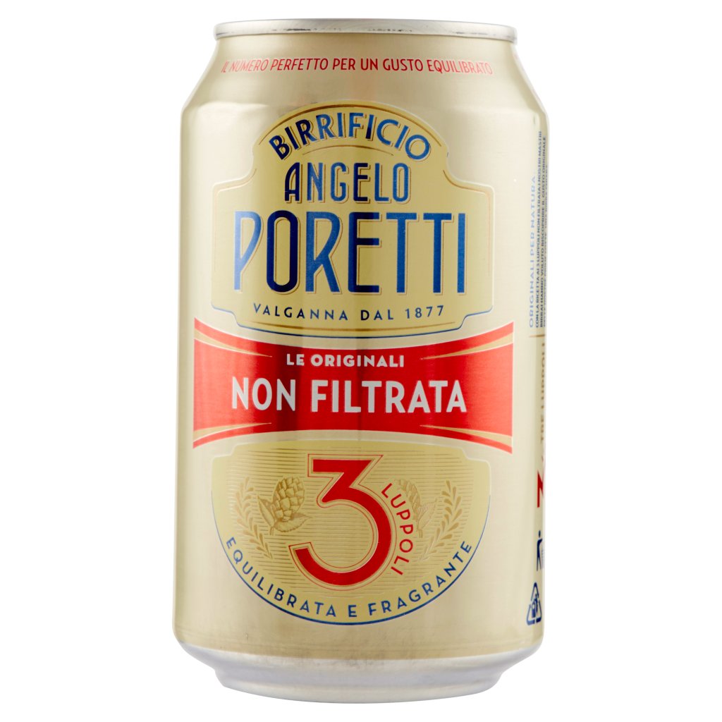 Birrificio Angelo Poretti Birra 3 Luppoli N/f Lacl33 Poretti