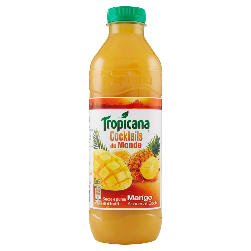 Tropicana Cocktails Du Monde Mango Ananas e Cachi