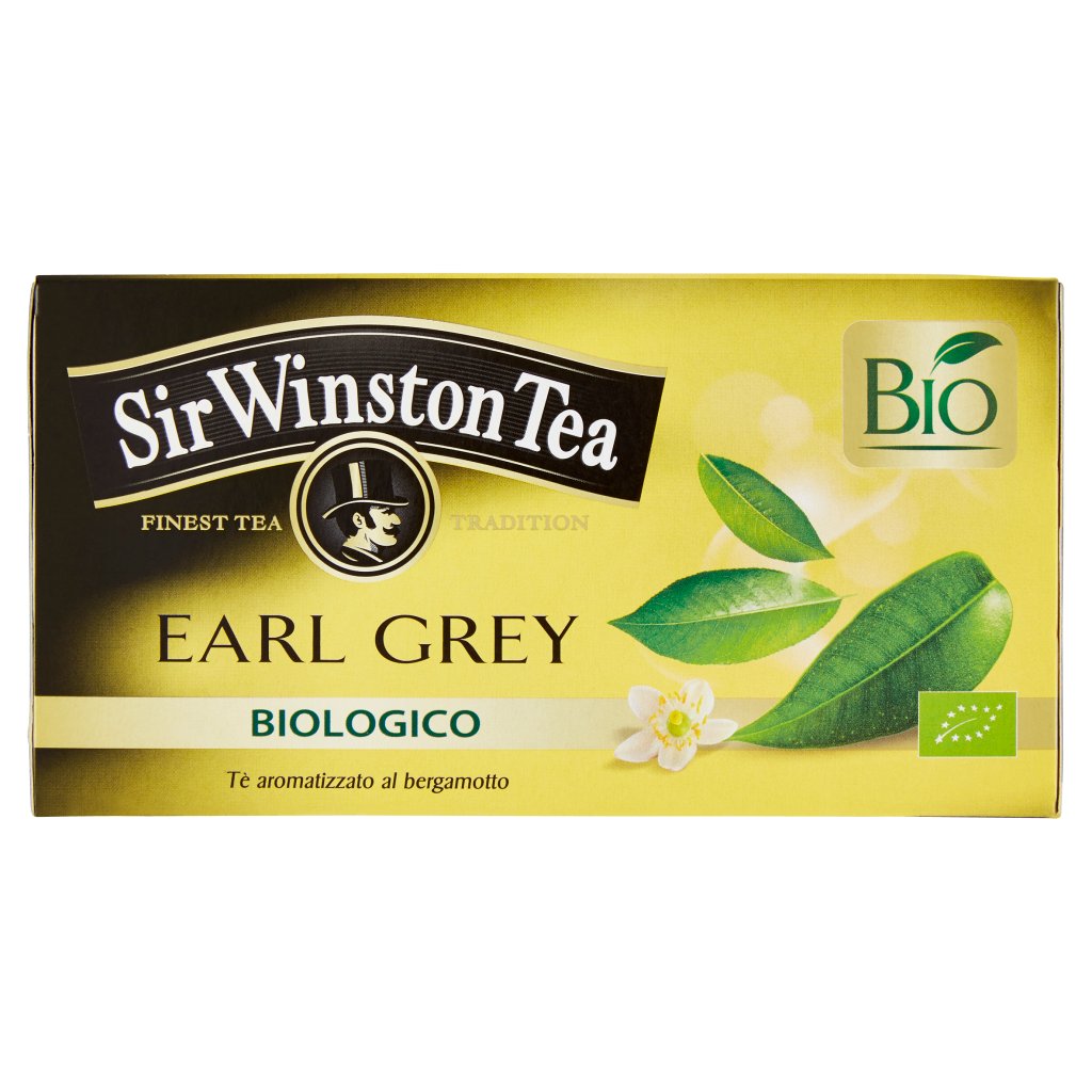 Sir Winston Tea Earl Grey Biologico 20 x 1,75 g