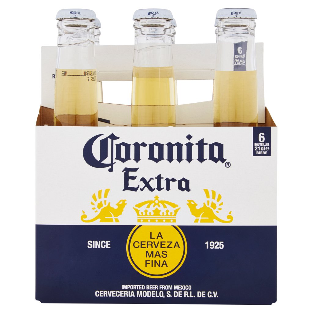 Coronita Coronita Extra Birra Lager Messicana Bottiglia 6x21cl