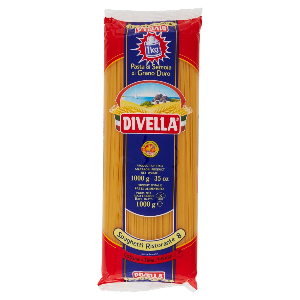 Divella Divella Spaghetti Ristorante 8 1000 g