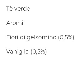 Everton Tè Verde Gelsomino e Vaniglia 50 x 1,7 g