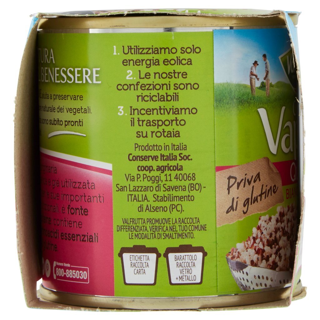 Valfrutta Cotti a Vapore Quinoa Bianca e Rossa 3 x 140 g