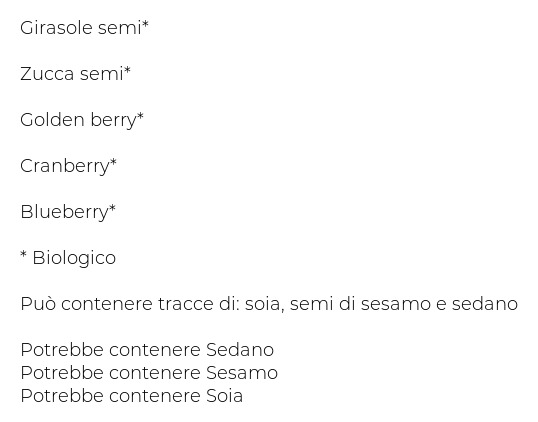 Cerreto Le Fantasiose Mix di Girasole, Zucca e Bacche Bio