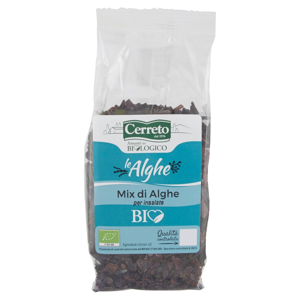 Cerreto Le Alghe Mix di Alghe per Insalate Bio