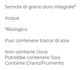 Maffei Sfoglia Trafilata al Bronzo Integrale Biologica 100% Italiana 6 Sfoglie
