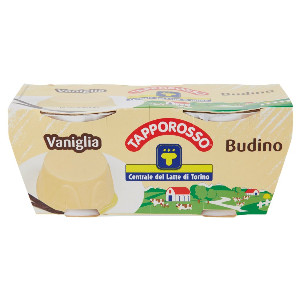 Centrale del Latte di Torino Tapporosso Budino Vaniglia 2 x 110 g