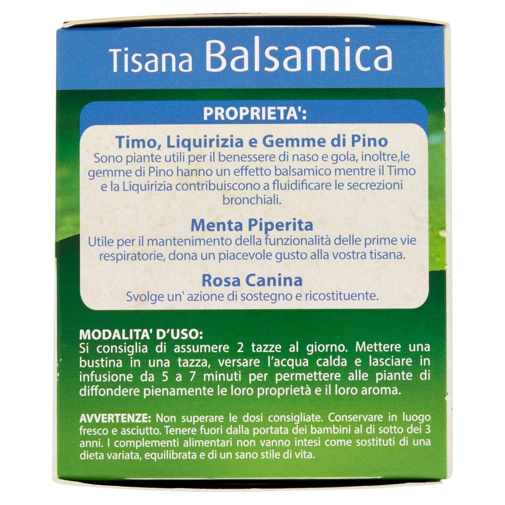 Bio&vegan Tisana Balsamica 20 Bustine